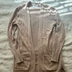 Old Navy Small Long Tan Cardigan